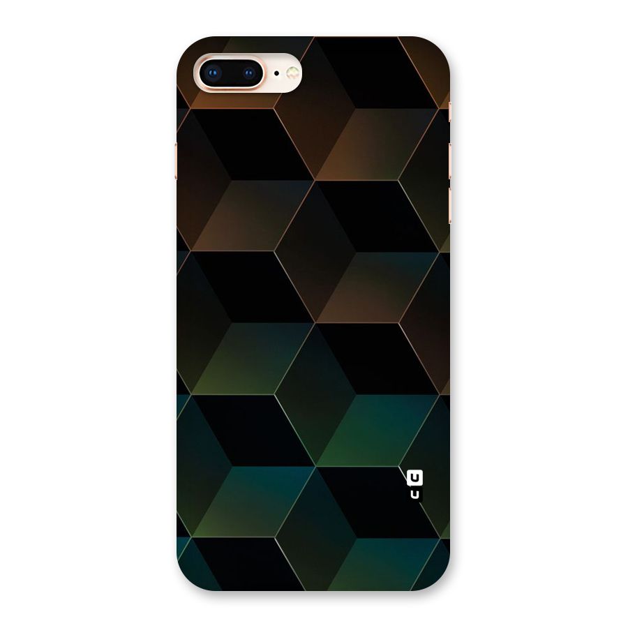 Hexagonal Design Back Case for iPhone 8 Plus