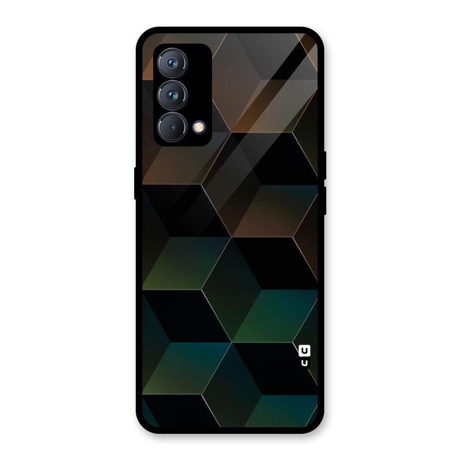 Hexagonal Design Glass Back Case for Realme GT Master Edition