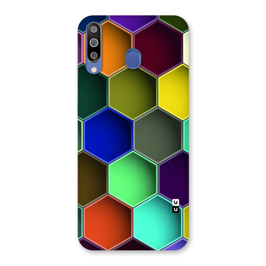 Hexagonal Palette Back Case for Galaxy M30