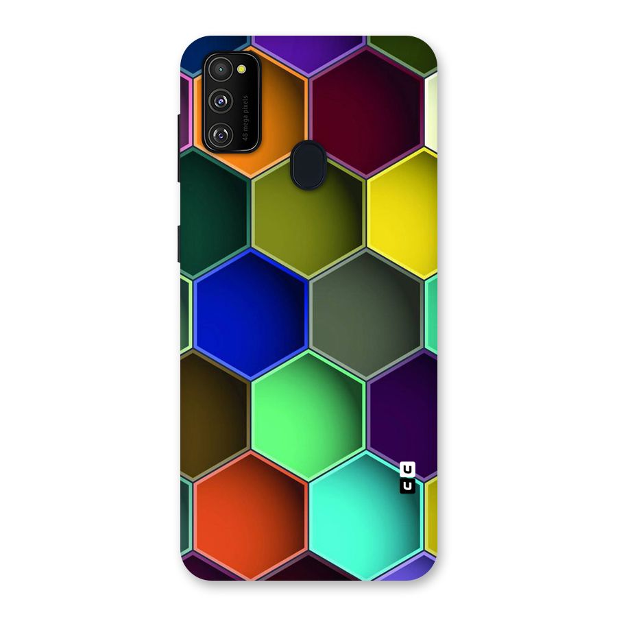 Hexagonal Palette Back Case for Galaxy M30s