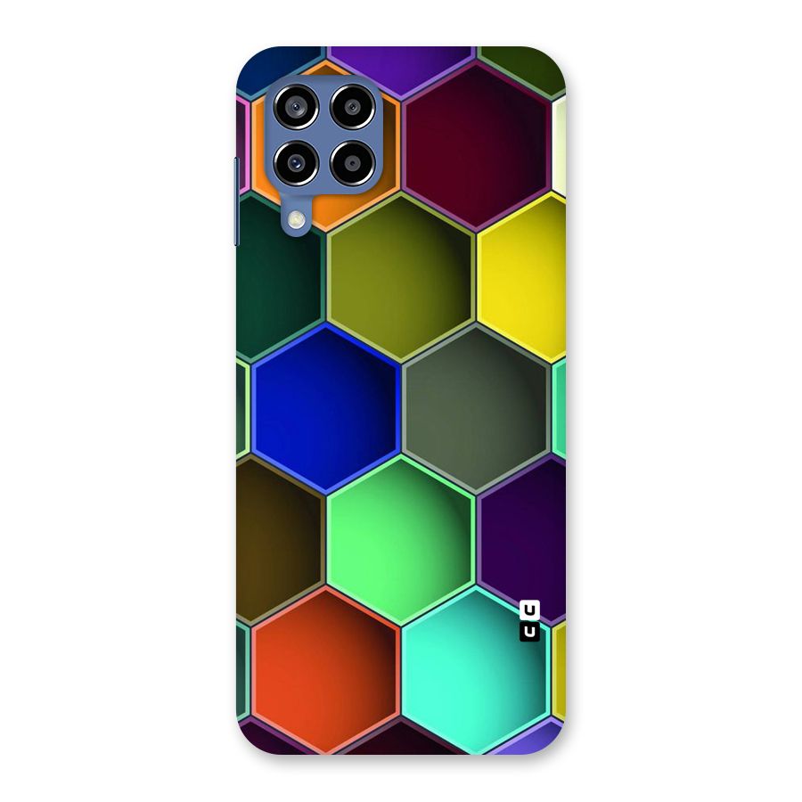 Hexagonal Palette Back Case for Galaxy M53 5G