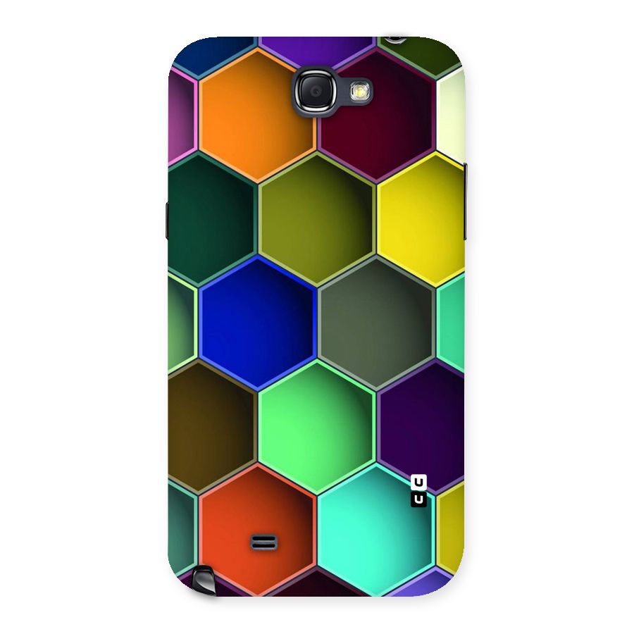 Hexagonal Palette Back Case for Galaxy Note 2
