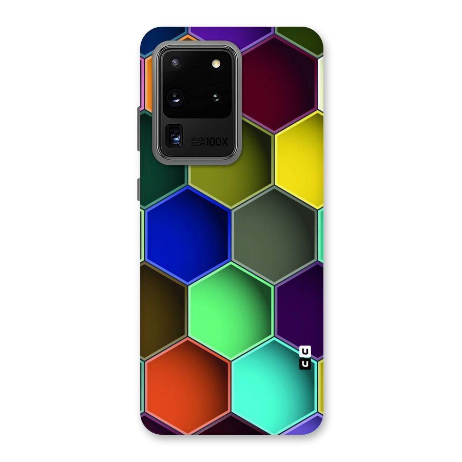 Hexagonal Palette Back Case for Galaxy S20 Ultra