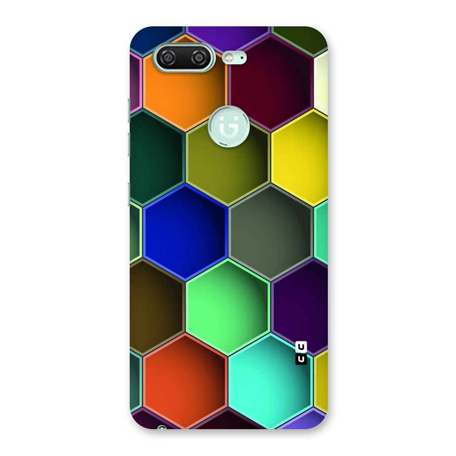 Hexagonal Palette Back Case for Gionee S10