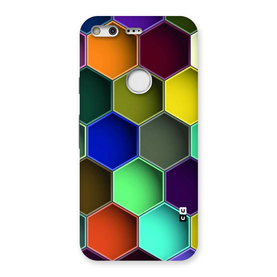 Hexagonal Palette Back Case for Google Pixel
