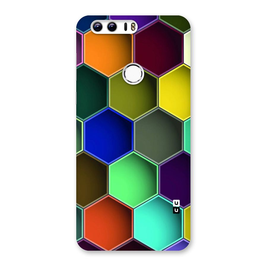 Hexagonal Palette Back Case for Honor 8