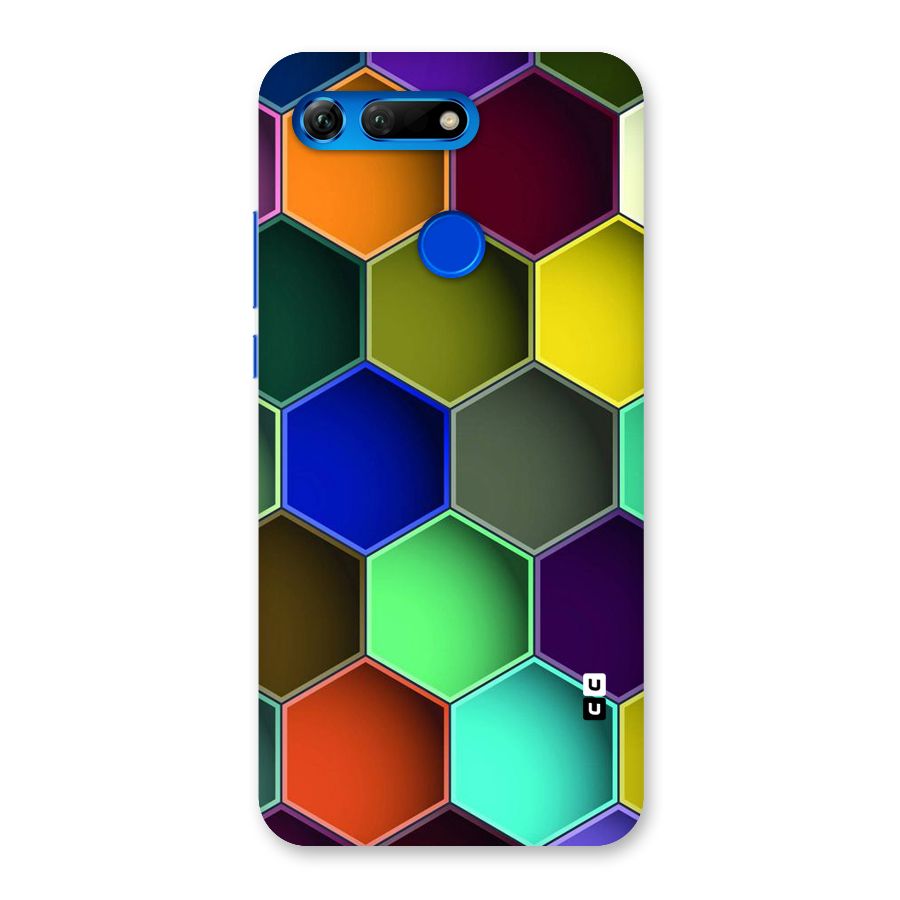 Hexagonal Palette Back Case for Honor View 20