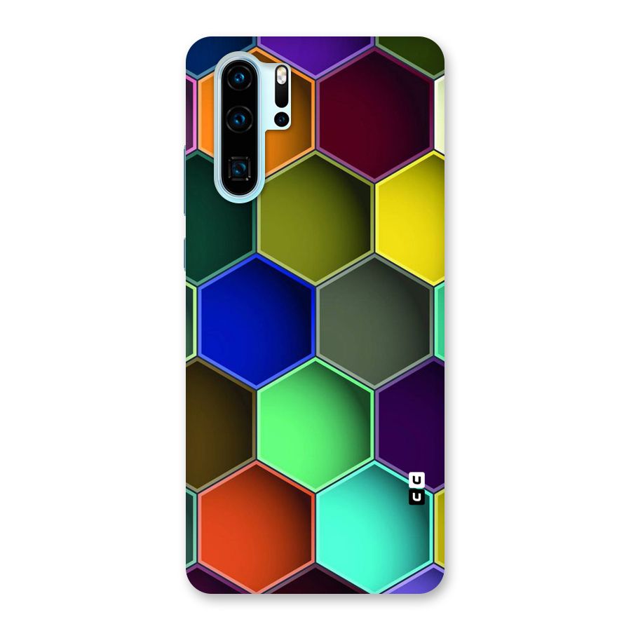 Hexagonal Palette Back Case for Huawei P30 Pro