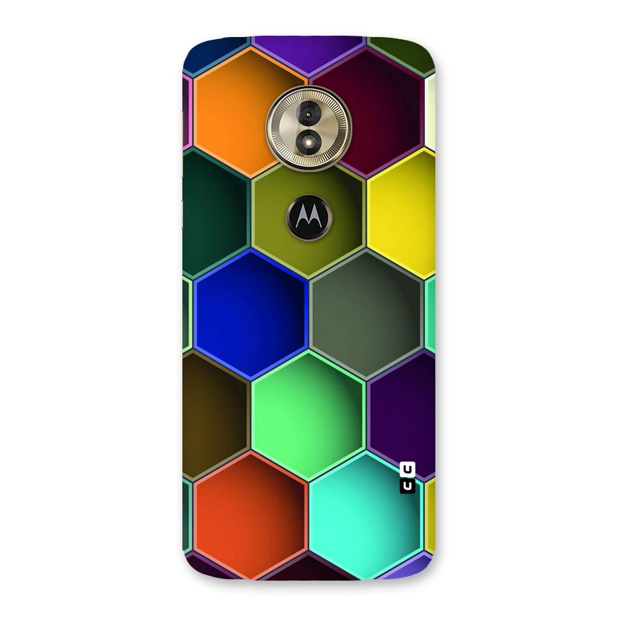 Hexagonal Palette Back Case for Moto G6 Play