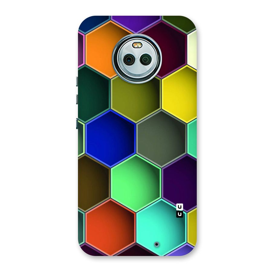 Hexagonal Palette Back Case for Moto X4
