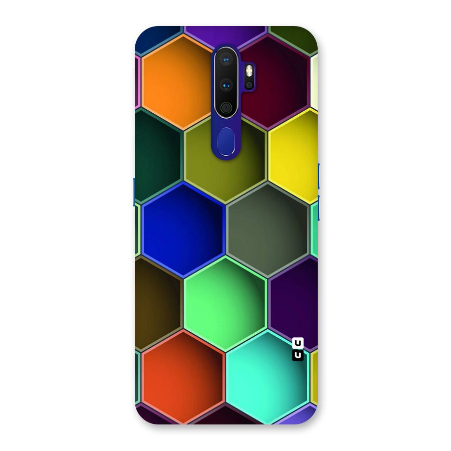 Hexagonal Palette Back Case for Oppo A9 (2020)