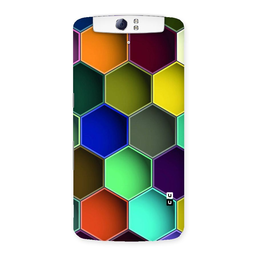 Hexagonal Palette Back Case for Oppo N1