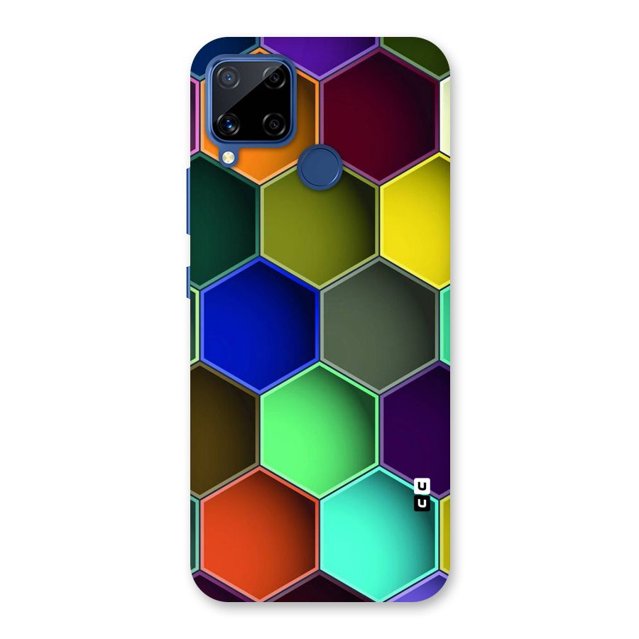 Hexagonal Palette Back Case for Realme C15