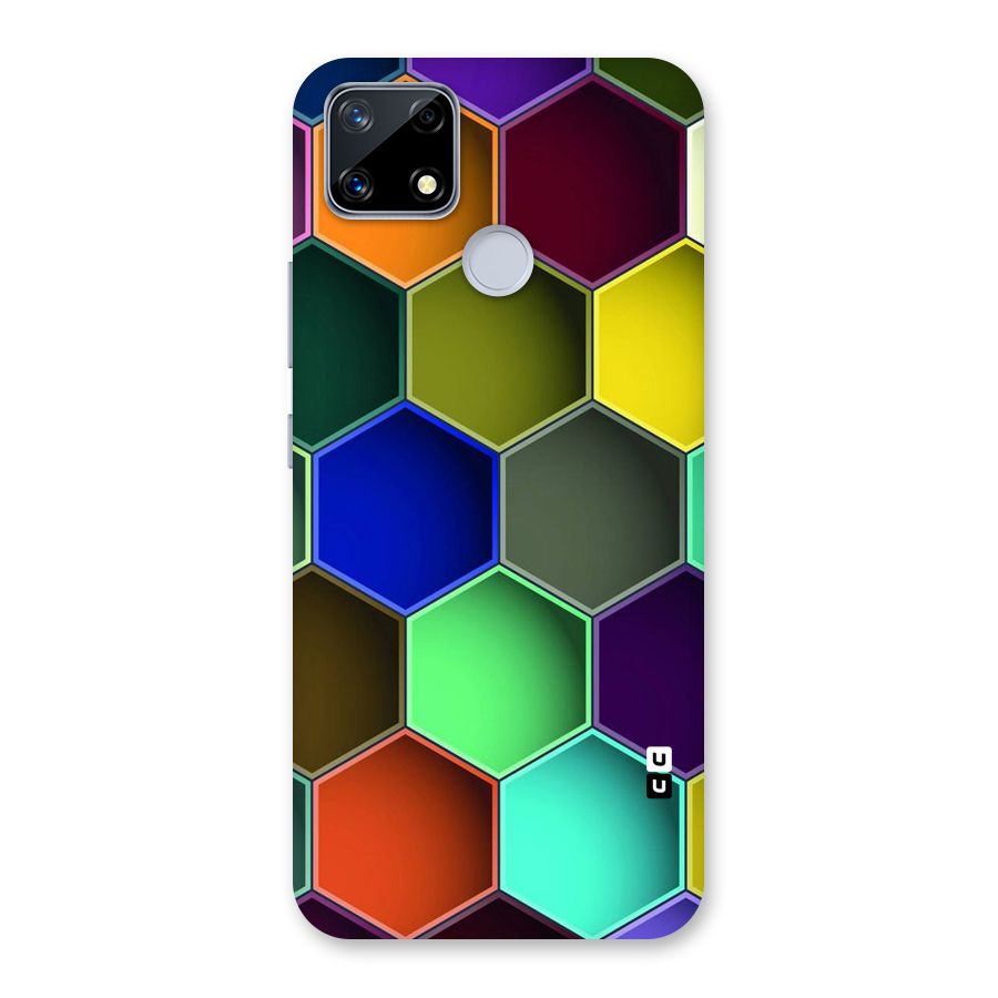 Hexagonal Palette Back Case for Realme Narzo 20