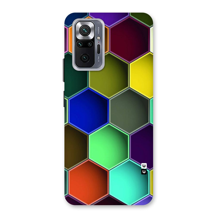Hexagonal Palette Back Case for Redmi Note 10 Pro Max