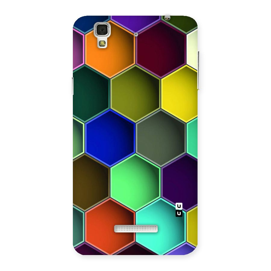 Hexagonal Palette Back Case for YU Yureka Plus