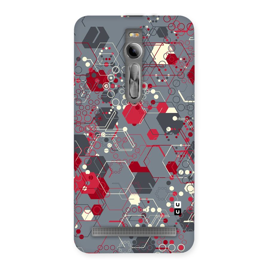 Hexagons Pattern Back Case for Asus Zenfone 2