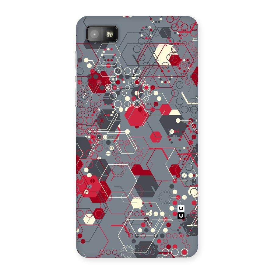 Hexagons Pattern Back Case for Blackberry Z10