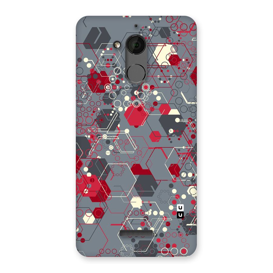 Hexagons Pattern Back Case for Coolpad Note 5