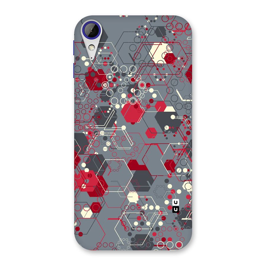 Hexagons Pattern Back Case for Desire 830