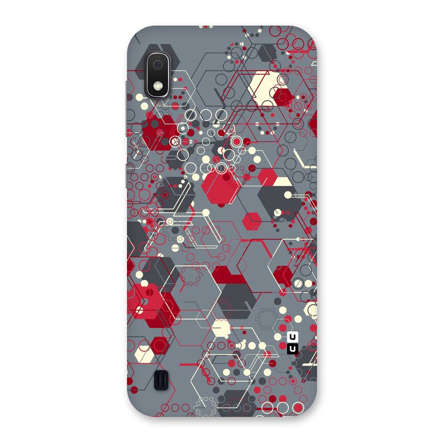 Hexagons Pattern Back Case for Galaxy A10