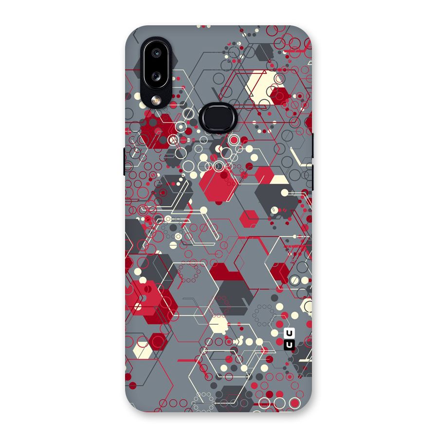 Hexagons Pattern Back Case for Galaxy A10s