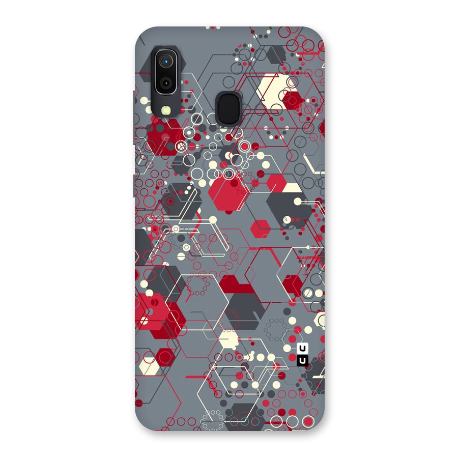 Hexagons Pattern Back Case for Galaxy A30