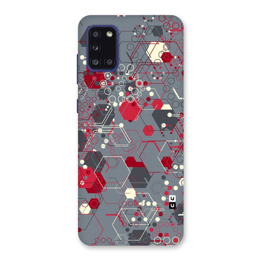 Hexagons Pattern Back Case for Galaxy A31