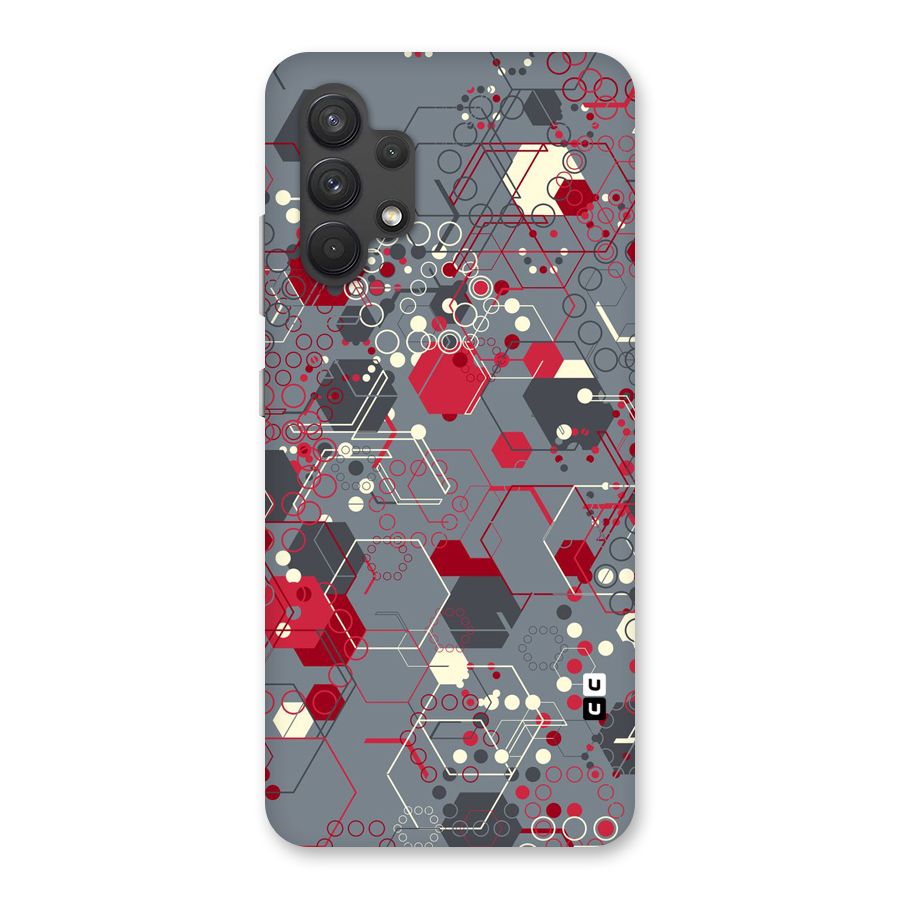 Hexagons Pattern Back Case for Galaxy A32