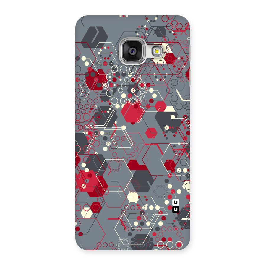 Hexagons Pattern Back Case for Galaxy A3 2016