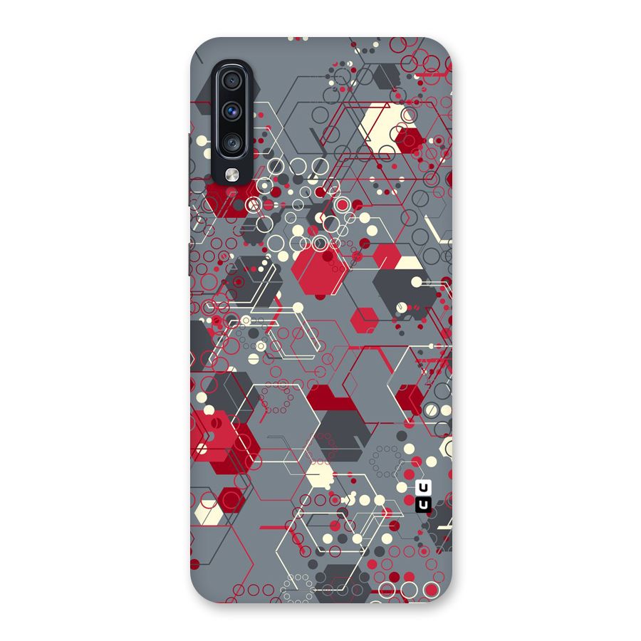 Hexagons Pattern Back Case for Galaxy A70