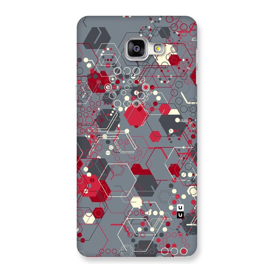 Hexagons Pattern Back Case for Galaxy A9