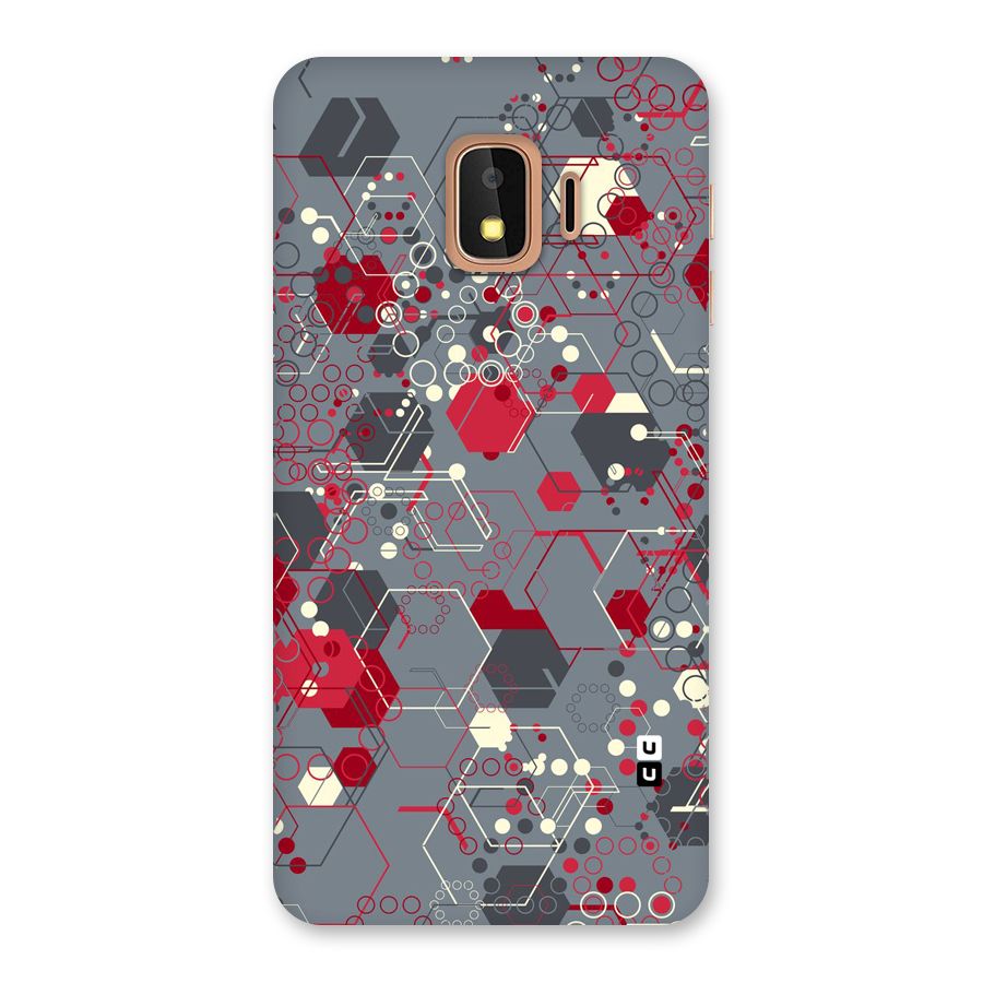 Hexagons Pattern Back Case for Galaxy J2 Core