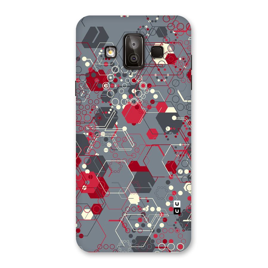 Hexagons Pattern Back Case for Galaxy J7 Duo