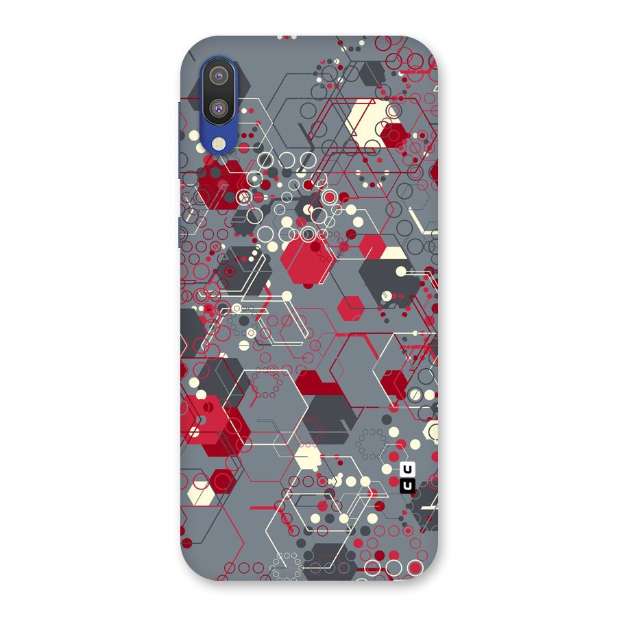 Hexagons Pattern Back Case for Galaxy M10