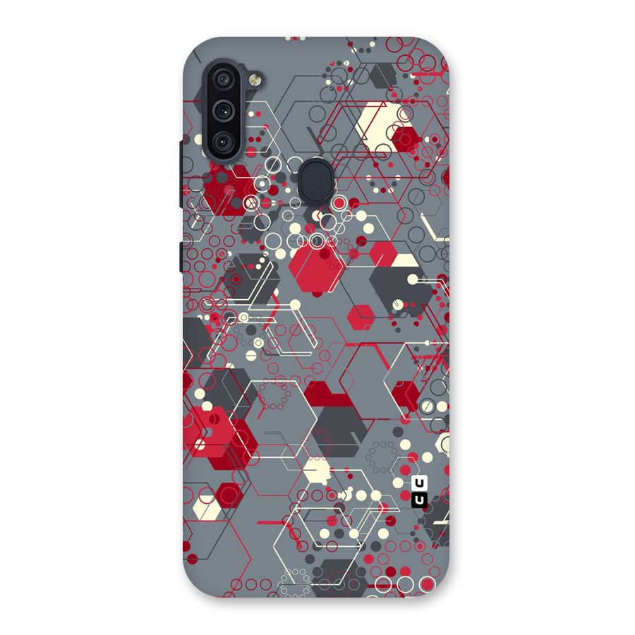 Hexagons Pattern Back Case for Galaxy M11