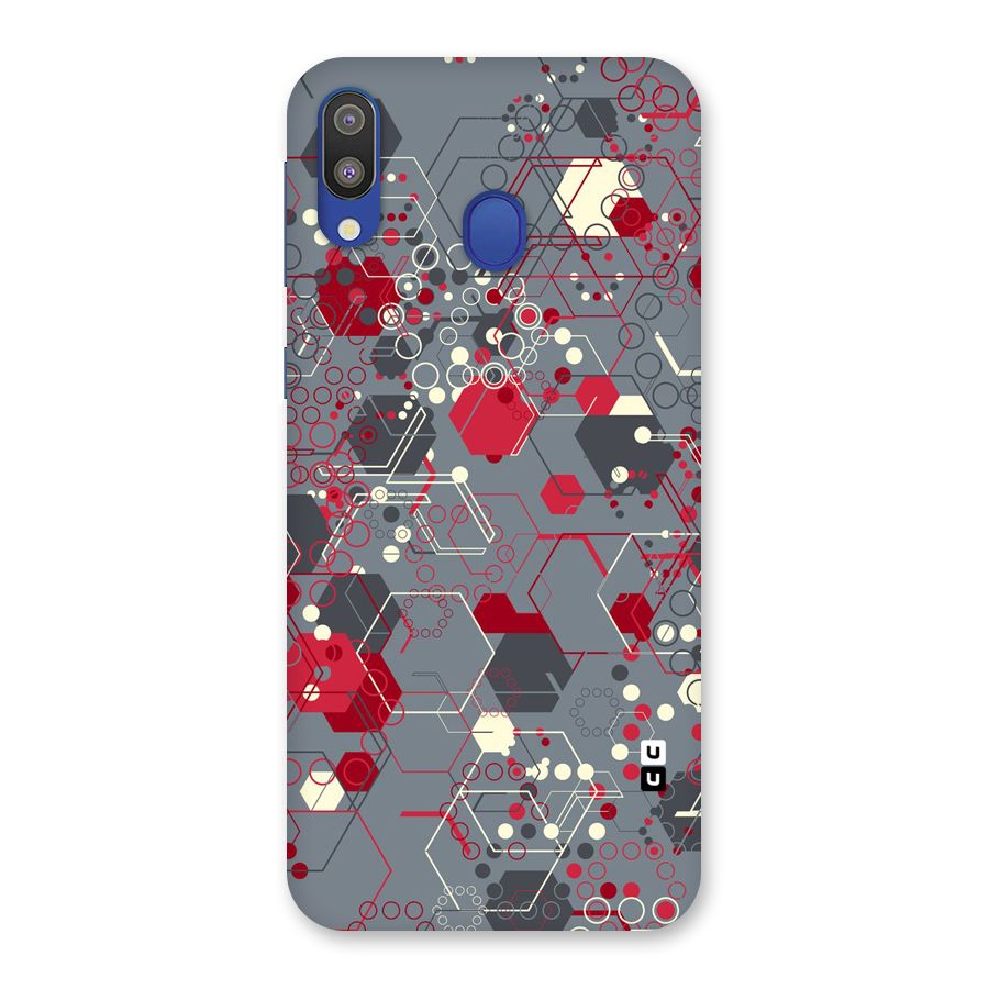 Hexagons Pattern Back Case for Galaxy M20