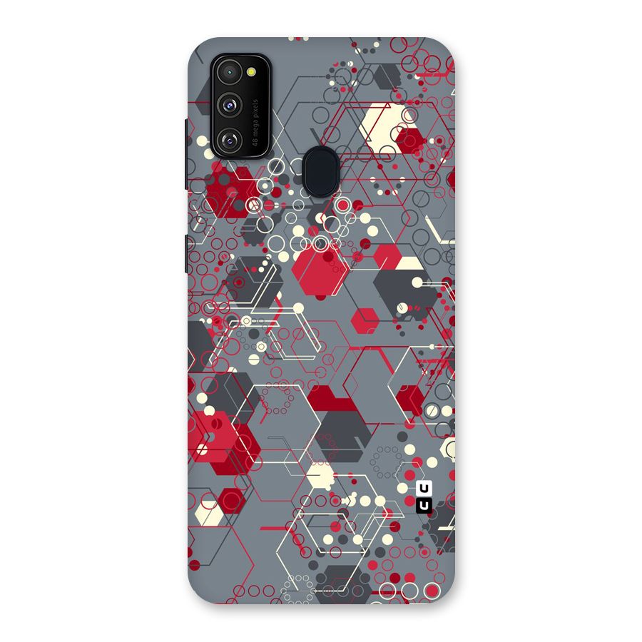 Hexagons Pattern Back Case for Galaxy M30s