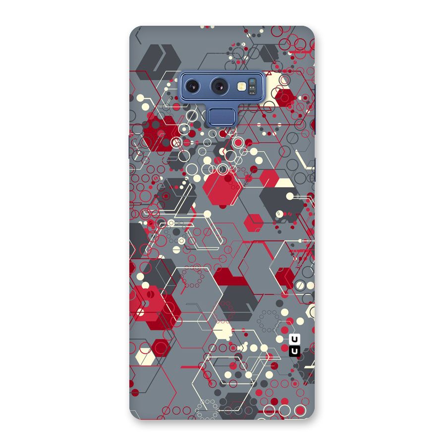 Hexagons Pattern Back Case for Galaxy Note 9