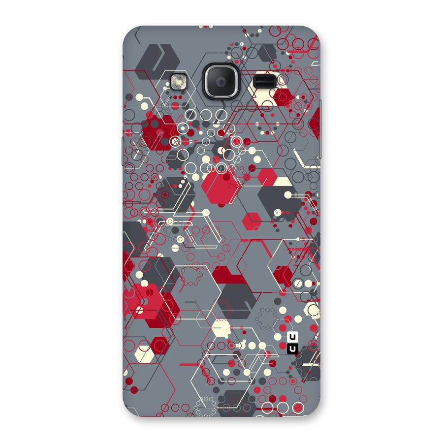 Hexagons Pattern Back Case for Galaxy On7 Pro