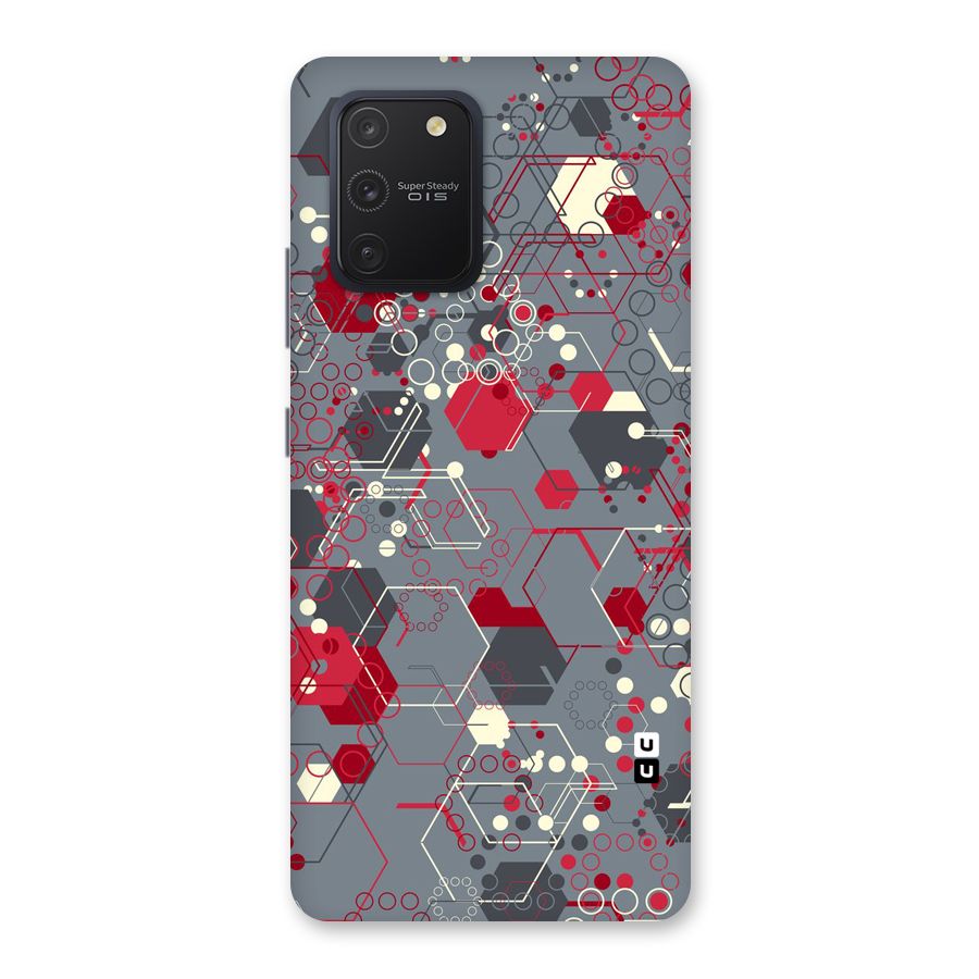 Hexagons Pattern Back Case for Galaxy S10 Lite