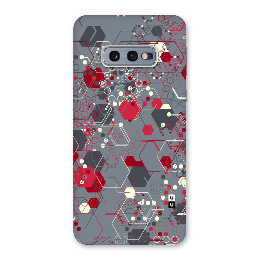 Hexagons Pattern Back Case for Galaxy S10e