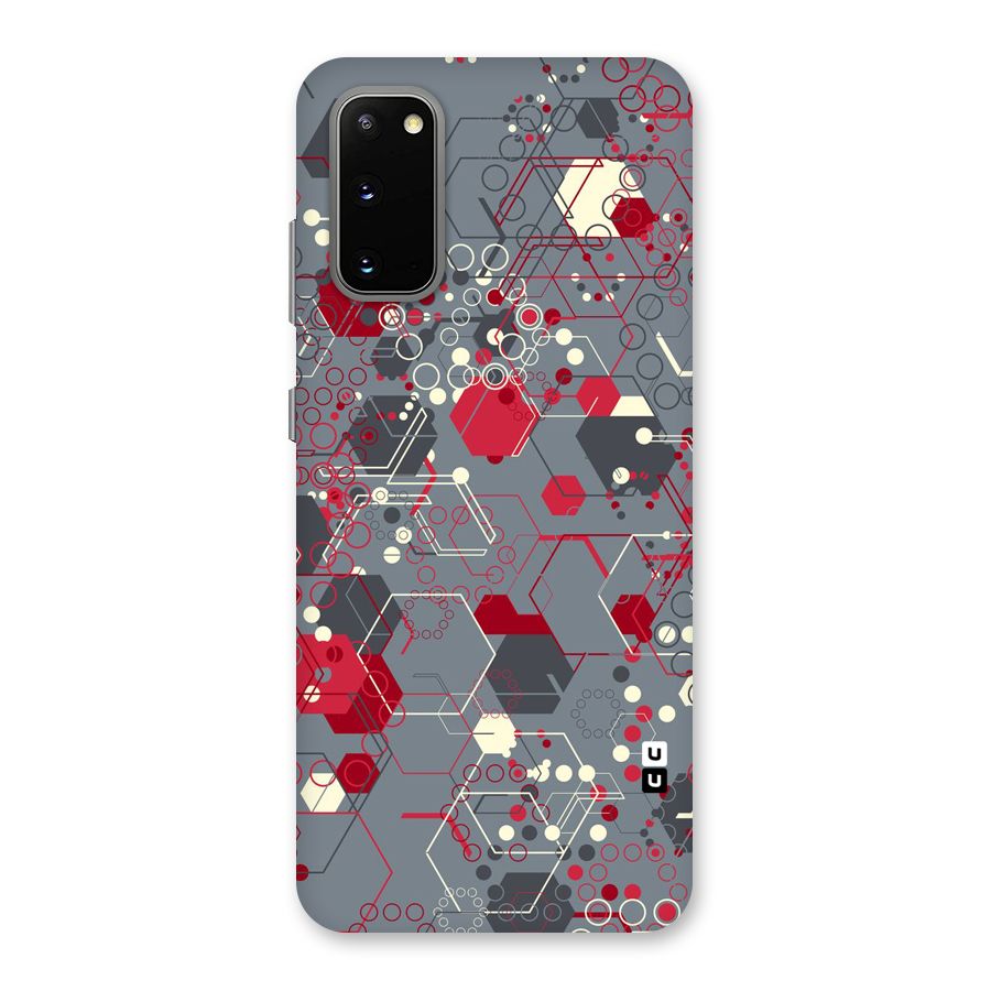 Hexagons Pattern Back Case for Galaxy S20