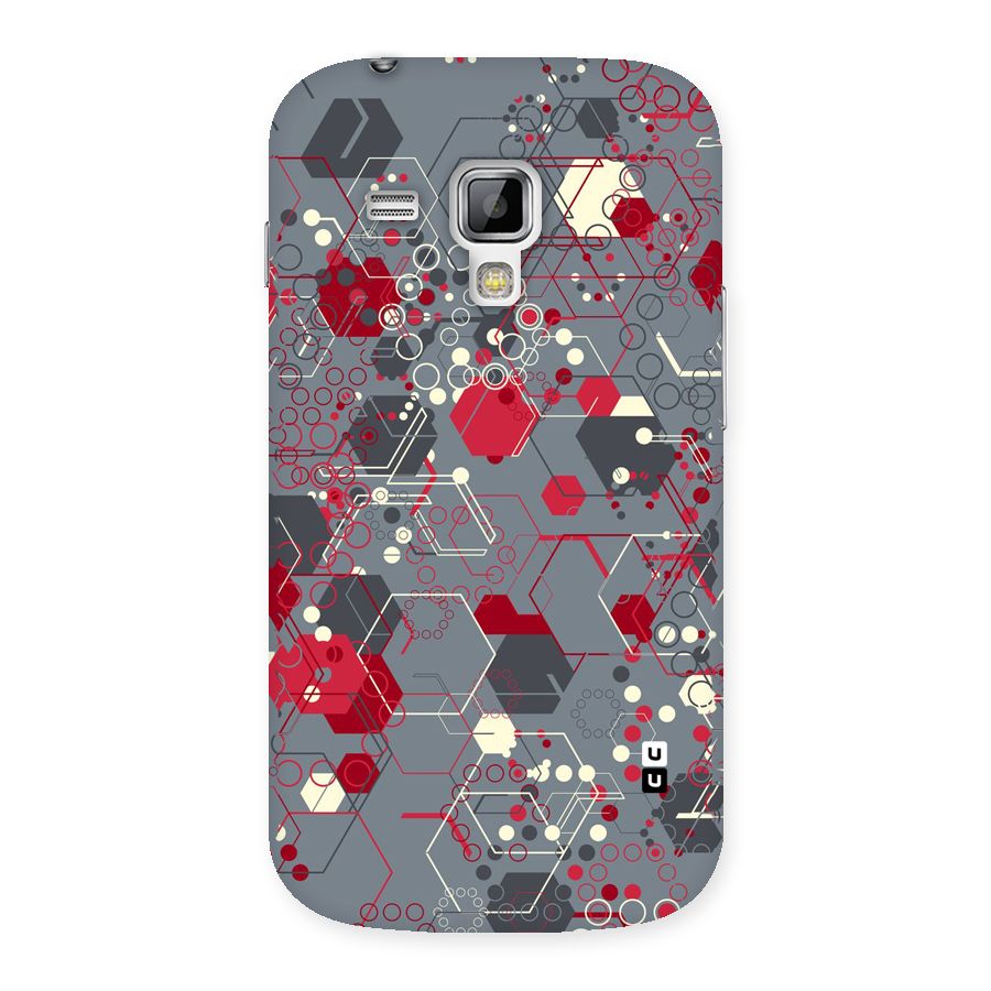 Hexagons Pattern Back Case for Galaxy S Duos