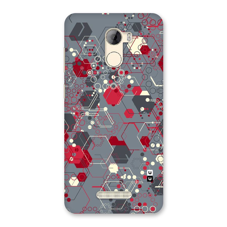 Hexagons Pattern Back Case for Gionee A1 LIte