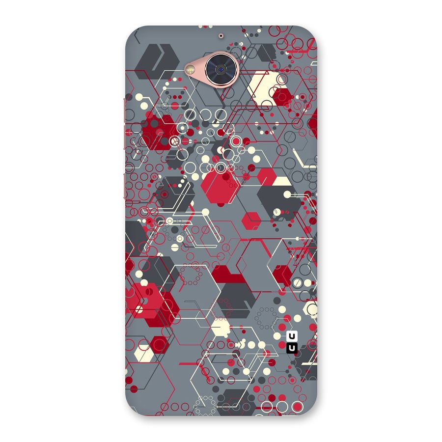 Hexagons Pattern Back Case for Gionee S6 Pro