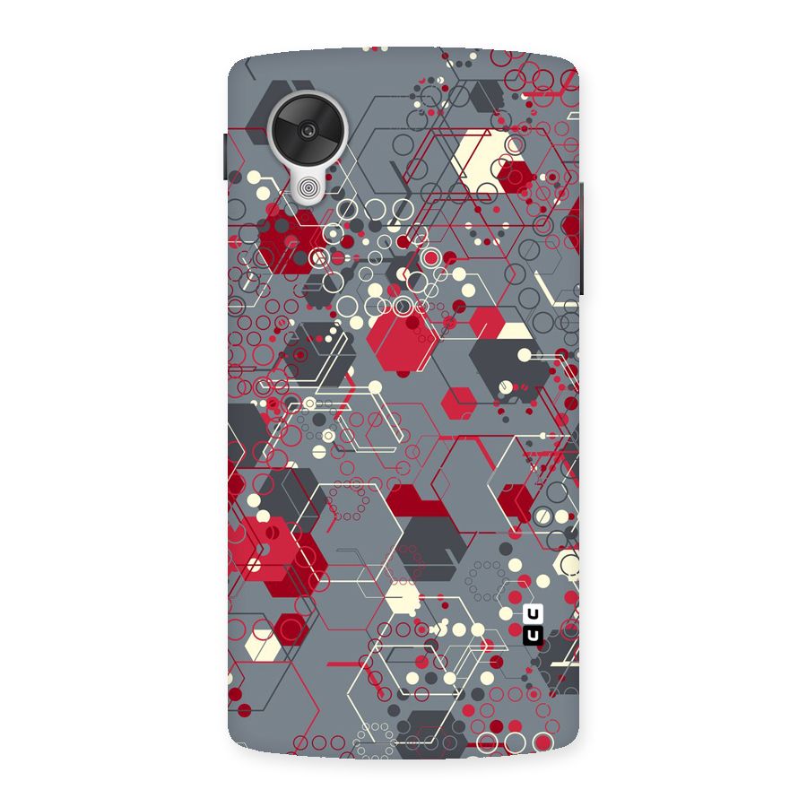 Hexagons Pattern Back Case for Google Nexsus 5