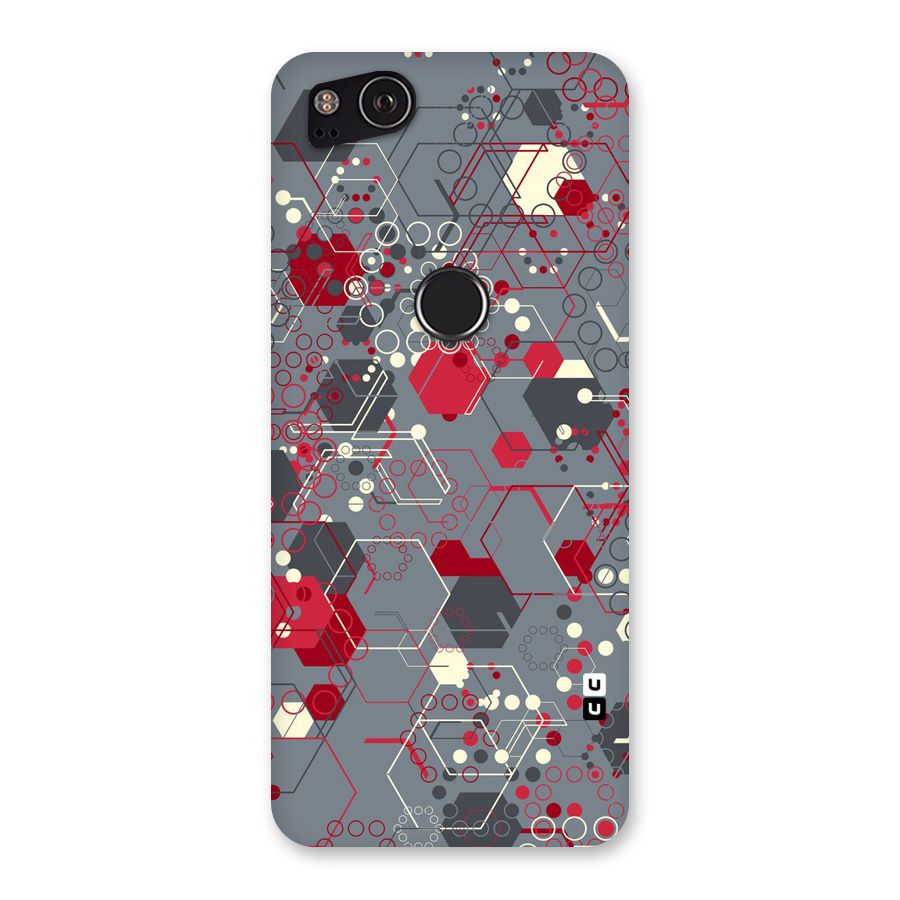 Hexagons Pattern Back Case for Google Pixel 2