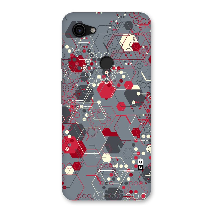Hexagons Pattern Back Case for Google Pixel 3a XL