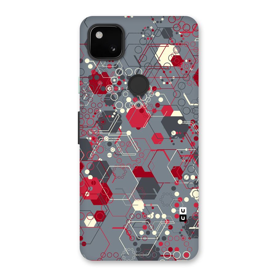 Hexagons Pattern Back Case for Google Pixel 4a